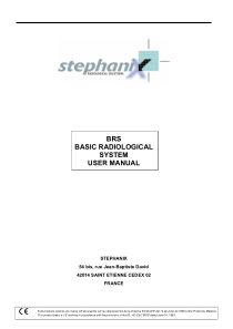Stephanix BRS Basic Radiological System - User manual
