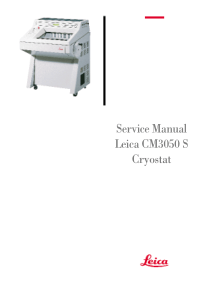 Leica_CM3050_Cryostat_-_Service_manual
