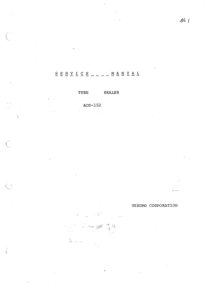 Terumo_ACS152_Tube_Sealer_-_Service_manual