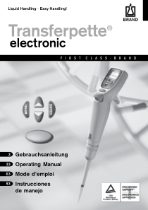 Brand Transferpette electronic - User manual (en,de)