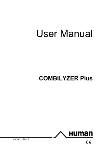 Human Combilyer Plus - User manual
