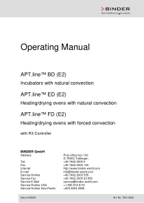 Binder APT - User manual