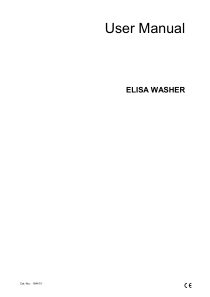Human Elisa Washer - User manual
