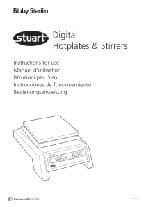 Barloworld Hotplates - User manual