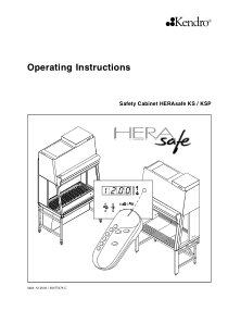 Heraeus HeraSafe Safety Cabinet - User manual