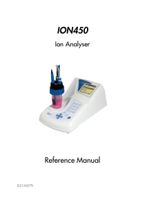 Radiometer MeterLab ION 450 - Reference manual