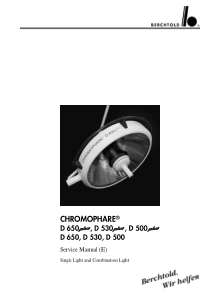 Berchtold_Chromophare_D-300,530,650_-_Service_manual