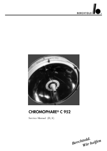 Berchtold_Chromophare_C952_-_Service_manual