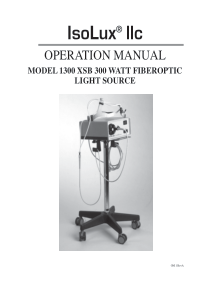 IsoLux_IIc_Light_Source_-_User_manual