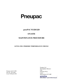 Pneupac_ParaPac_P2_Pressure_Regulator_-_Maintenance_procedure