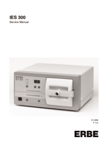 Erbe_IES_300_Smoke_Evacuation_System_-_Service_manual