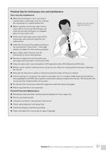 Practical tips
