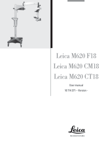 Leica M-620 - User manual