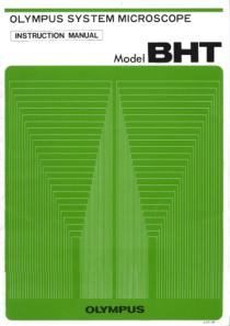 Olympus BH2 BHT - User manual