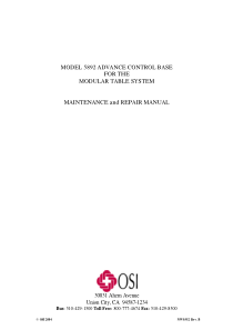 Osi_5892_Control_Base_for_Table_-_Service_manual