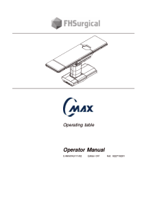 FHSurgical_Cmax_Operator_manual