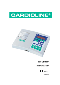 Cardioline ar600adv - User manual