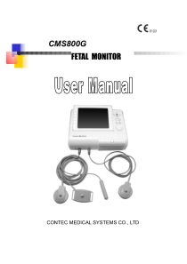 Contec_CMS800G_-_User_manual