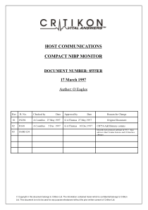 Criticon_Compact_NIBP_Monitor_-_User_Manual