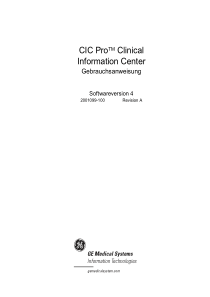 GE _CIC_Pro_-_Bedienungsanleitung