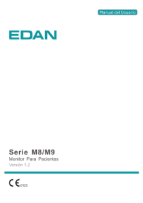 Edan M8, M9 Patient Monitor - User manual (es)