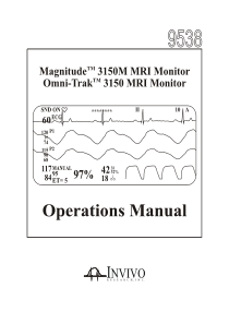 Invivo 3150 - User manual