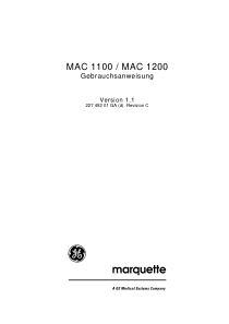 Marquette_MAC1200-1100_-_Gebrauchsanweisung