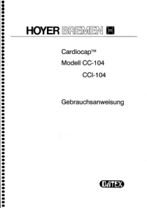 Hoyer_Cardiocap_-_Bedienungsanleitung