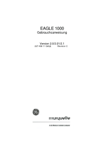 Marquette_Eagle1000_-_Bedienungsanleitung