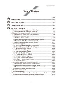Nidek RT-5100 Refractometer - Service manual