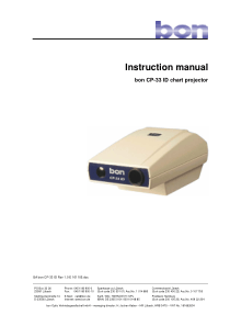 Bon_CP-33_Instruction_manual