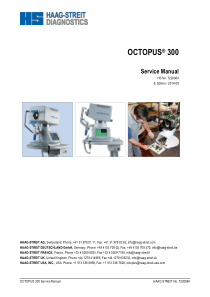 Haag-Streit Octopus 300 Perimeter - Service manual