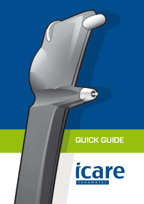 Icare TA01i Tonometer - Quick guide