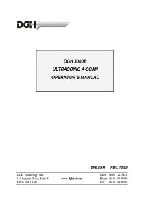 DGH 3000 - User manaual