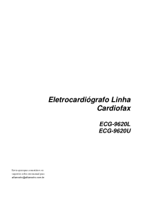 Nihon Kohden Cardifax ECG-9620 - User manual (es)