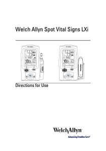WelchAllyn_Spot_LXi_-_User_manual