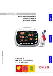 Schiller Argus VCM - User manual