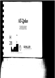 Schiller AT-2+ - User manual