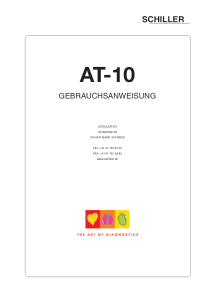 Schiller_AT-10_-_Bedienungsanleitung