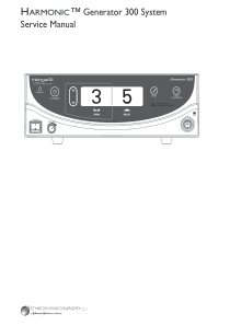 Ethicon_Harmonic_300_Generator_-_Service_manual