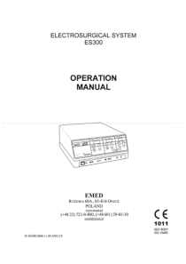 Emed_ES300_-_User_manual