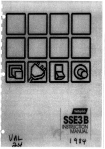Valleylab_SSE3B_-_User_manual