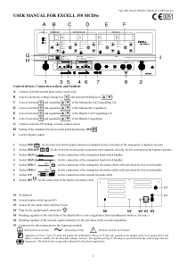 Alsa Excell 350 - User manual