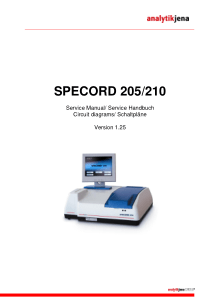Analytikjena_Specord_205-210_-_Service_manual