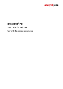 Analytikjena_Specord_200-250_-_Manual