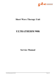 GBO_Ultratherm_908i_-_Service_manual