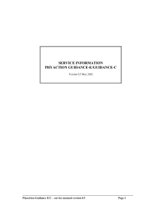 GymnaUniphy Phyaction - Service information