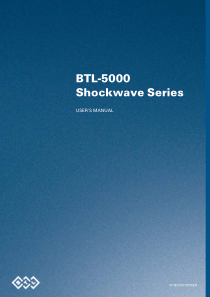 BTL Shockwave 5000 - User manual