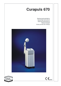 Enraf Nonius Curapuls 670 - User manual