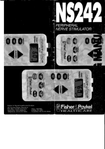 Fisher&Paykel NS242 Tens - User manual